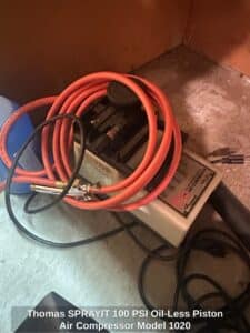 Thomas-SPRAYIT-PSI-Oil-Less-Piston-Air-Compressor-Model