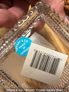 Tiffany-Co.-Woven-Crystal-Square-Bowl-second-image