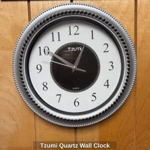 Tzumi-Quartz-Wall-Clock