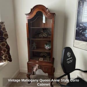 Vintage-Mahogany-Queen-Anne-Style-Curio-Cabinet