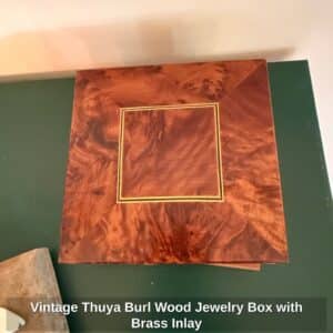 Vintage-Thuya-Burl-Wood-Jewelry-Box-with-Brass-Inlay