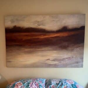 Abstract-Landscape-Painting-Golden-Landscape