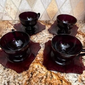 Amethyst-Glass-Teacup-and-Saucer-Set-by-Hazel-Atlas