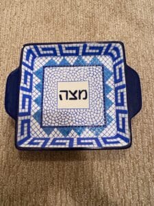 Armenian-Ceramic-Matzah-Plate