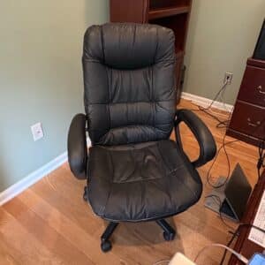 Black-Faux-Leather-Executive-Office-Chair-with-Layered-Padding
