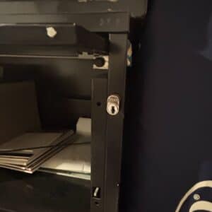 Black-Metal-Multi-Drawer-Filing-Cabinet-third-image