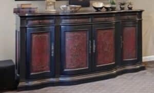 Black-and-Red-Carved-Sideboard-Cabinet