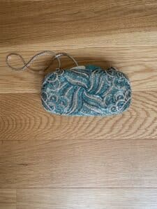 Blue-and-Silver-Rhinestone-Clutch-Evening-Bag-with-Chain-Strap