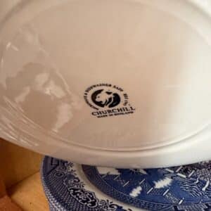 Churchill-Willow-Pattern-Dinner-Plates-third-image