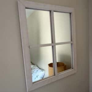 Distressed-Whitewash-Wood-Window-Pane-Mirror