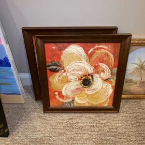 Framed-Floral-and-Tropical-Landscape-Art-Prints-Set-of-