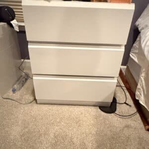 IKEA-MALM-Drawer-Chest-White