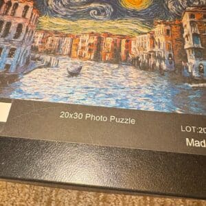 Lantern-Press-Starry-Night-Over-Venice-Piece-Photo-Puzzle-second-image