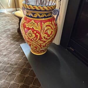 Large-Caltagirone-Ceramic-Vase
