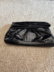 Lauren-Merkin-Black-Patent-Leather-Fold-Over-Clutch