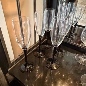 Luminarc-Domino-Signature-Black-Champagne-Flutes