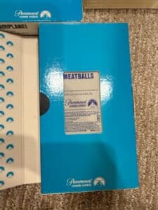 Meatballs-VHS-Tape