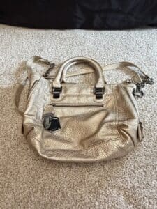 Metallic-Gold-Leather-Satchel-Handbag
