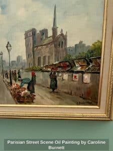 Parisian-Street-Scene-Oil-Painting-by-Caroline-Burnett