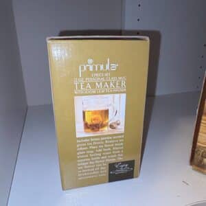 Primula-Piece-oz.-Personal-Glass-Mug-Tea-Maker-with-Loose-Leaf-Tea-Infuser-and-Bonus-Tea-Flower-second-image