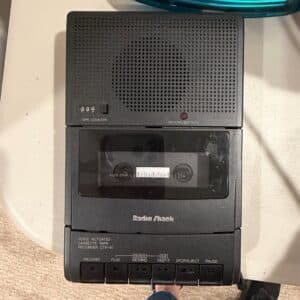 Radio-Shack-CTR-Voice-Activated-Cassette-Tape-Recorder