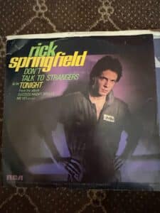 Rick-Springfield-Dont-Talk-to-Strangers-or-Tonight-Vinyl-Record