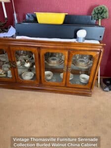 Vintage-Thomasville-Furniture-Serenade-Collection-Burled-Walnut-China-Cabinet