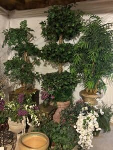 Artificial-Ficus-Tree-and-Assorted-Faux-Plants-1