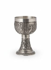 Artina-SKS-Pewter-Goblet-with-Bacchic-Scene-third-image