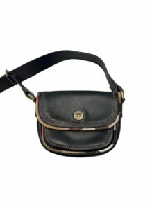 Burberry-Haymarket-Check-Leather-Belt-Bag