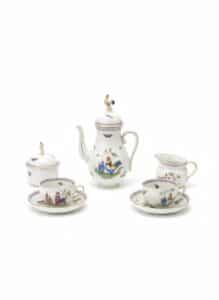 Herend-Porcelain-Rothschild-Bird-Tea-Set-third-image-1