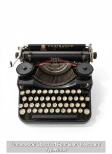 Underwood-Standard-Four-Bank-Keyboard-Typewriter-fourth-image