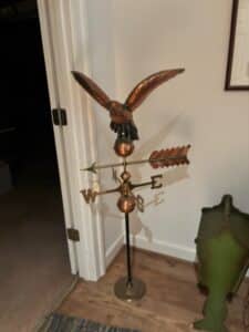 Copper-Smithsonian-Eagle-Weathervane-with-Cardinal-Points