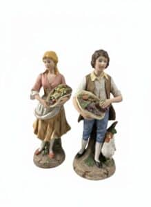 Figurine-of-a-Young-Couple-with-Baskets-of-Fruit-likely-Homco