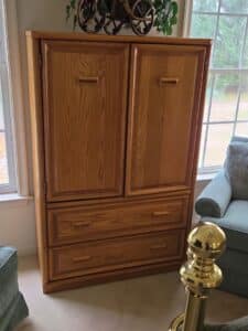 Lexington-Oak-Armoire-Dresser-1