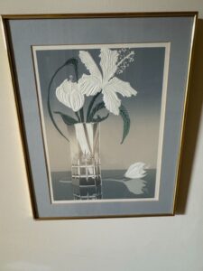 Roy-Williams-Crystal-Hibiscus-Embossed-Serigraph