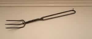 Antique-Hand-Forged-Iron-Hearth-Fork-with-Twisted-Handle