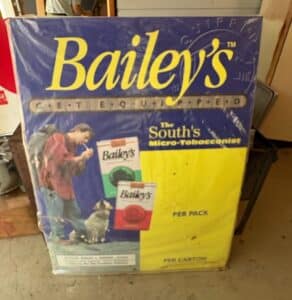Baileys-Cigarettes-Point-of-Sale-Advertising-Sign