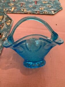 Fenton-Art-Glass-Blue-Hobnail-Basket