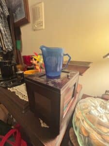 Hazel-Atlas-Shirley-Temple-Cobalt-Blue-Pitcher