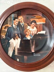 Norman-Rockwell-Close-Harmony-Collector-Plate