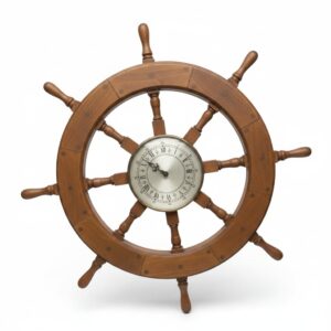 T.F.-Bollenpach-Co.-Ships-Wheel-Wall-Clock