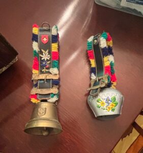 Vintage-Austrian-Alpine-Cow-Bells-with-Decorative-Collars