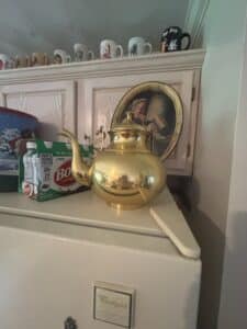 Vintage-Brass-Tea-Kettle
