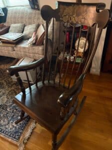 Vintage-Nichols-Stone-Hitchcock-Style-Boston-Rocker-second-image