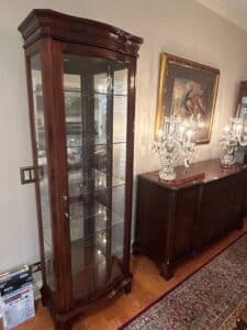 Antique-Mahogany-Curio-Cabinet-with-Glass-Doors-and-Shelves-Jasper-Cabinet-Company