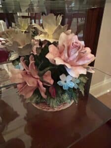 Capodimonte-Porcelain-Floral-Arrangement
