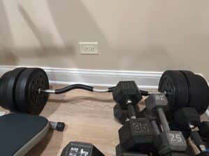 Curved-Barbell-and-Hexagonal-Dumbbell-Set