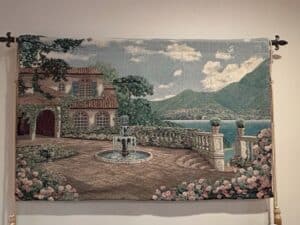 Tapestry-Wall-Hanging-Terrace-at-Lake-Como-Scene