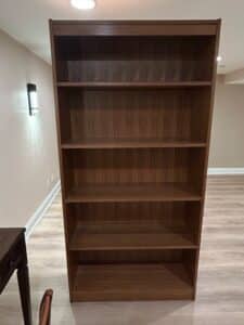 Walnut-Shelf-Bookcase